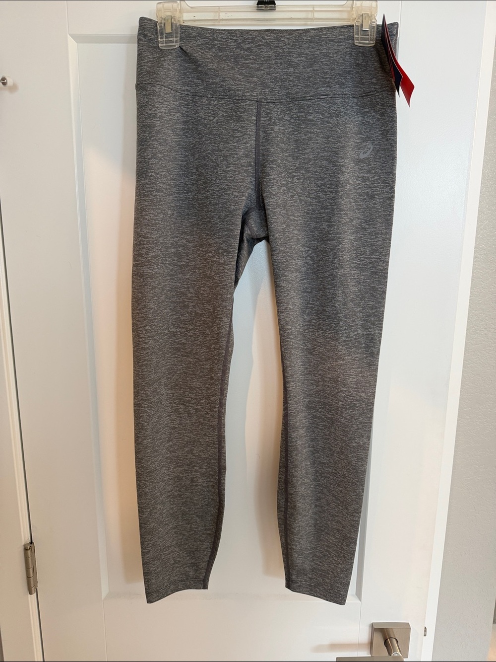 Asics Heather Gray Athletic Leggings